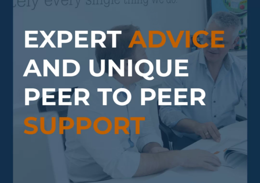 Expert Advice and Unique Peer to Peer Support