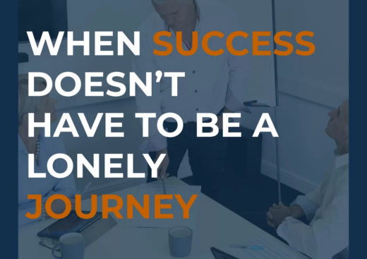 When Success Doesn’t Have To Be A Lonely Journey